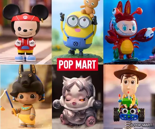 世界で100万個以上販売!SNSでも話題のアートトイのメイカー!【POP MART(ポップマート)】